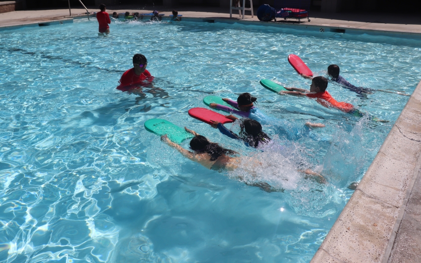 Swim lessons at Westwind